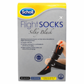 Scholl Flight Socks Silky Black
