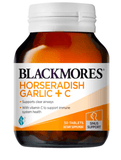 Blackmores Horseradish Garlic + C 50 advanced recovery,advanced recovery. hydration,Brain and immune system support,healthy immune system,illness,immune,immune boost,immune function,immune health,immune support,issues,recovery