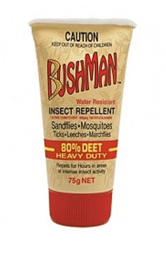 Bushman heavy duty aero 80% 75g gel After insect bite,insect,insect bite,insect bites,insect repellant,insect repellant with sunblock,Insect Repellent,insects,issues