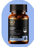 Go Healthy Go STRESS SUPPORT: Stress Support Supplement for Natural Relief anxiety management,natural relief,optimized,stress supplement,stress support