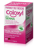 Coloxyl with senna 30 tablets Qty restriction (3) applies coloxyl,coloxyl with senna,constipation,issues,laxative,stool softener