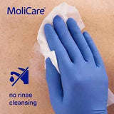 MoliCare Skin Moist Tissues 20x30cm Acid mantle,Convenient use,Creatine,Dermatologically tested,Detergent-free,Gentle cleansing,incontinence sufferers,issues,maintain skins acid mantle,Mild formula,moist skincare tissues,Moisturise and sooth nasal tissues