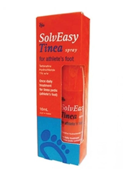 SOLVEASY TINEA SPRAY 16ML Athlete Foot,Effective Cream,fight infection,google,issues,SolvEasy Tinea Spray