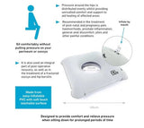 66FIT INFLATABLE SQUARE CUSHION - 45CM Inflatable Pressure Relief Cushion,INFLATABLE SQUARE CUSHION,issues,perineum,Relieve pain and discomfort,SQUARE CUSHION,Square Ring Cushion