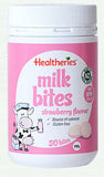 Healtheries Milk Bites (NZ Honey/Vanilla/Strawberry/Banana) 50 Bites 10% Calcium,issues,Milk Bites