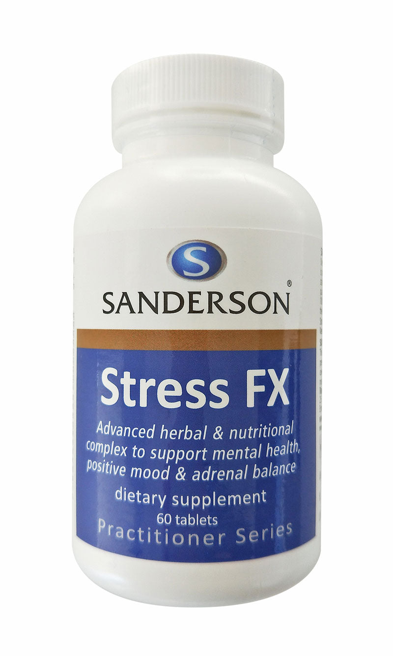 Sanderson Stress FX 60 Capsules