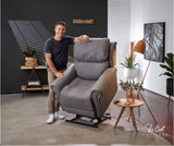 Theorem Studio Dual Motor Headrest & Lumbar Recliner Independent head and legrest,Chaise lounger:,Dual motor,Four individual functions,Independent head and legrest,issues,Pared-back style,Plush design,Power lumbar support,Premium luxury recliner,Recliners