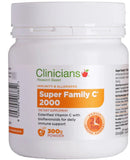 Clinicians Super Family C 2000 - 300g Calcium ascorbate threonate,digestive system,issues,Super Family C,supports the immune cells,Vitamin C