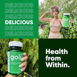 GOLI GUMMY - Supergreens digestive health,Goli Supergreen Gummy,Green Goodies,issues,Supergreen,Supergreen Gummy