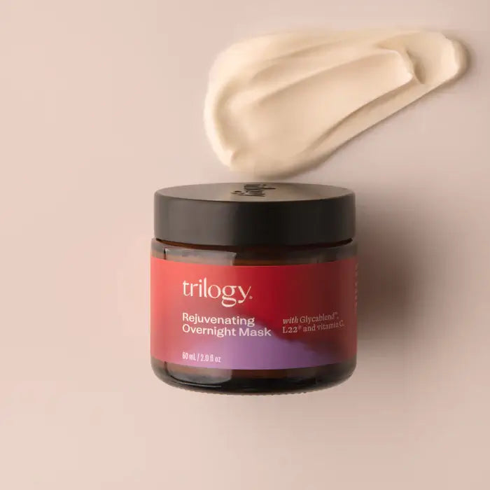 Trilogy Rejuvenating Overnight Mask 60ml 20mL,AHA Resurfacing Serum,Even And brighter skin,Face Serum,issues,Overnight Mask,refining serum,Resurfacing Serum,smoothing serum,Trilogy CoQ10 Booster Oil,uneven skin tone