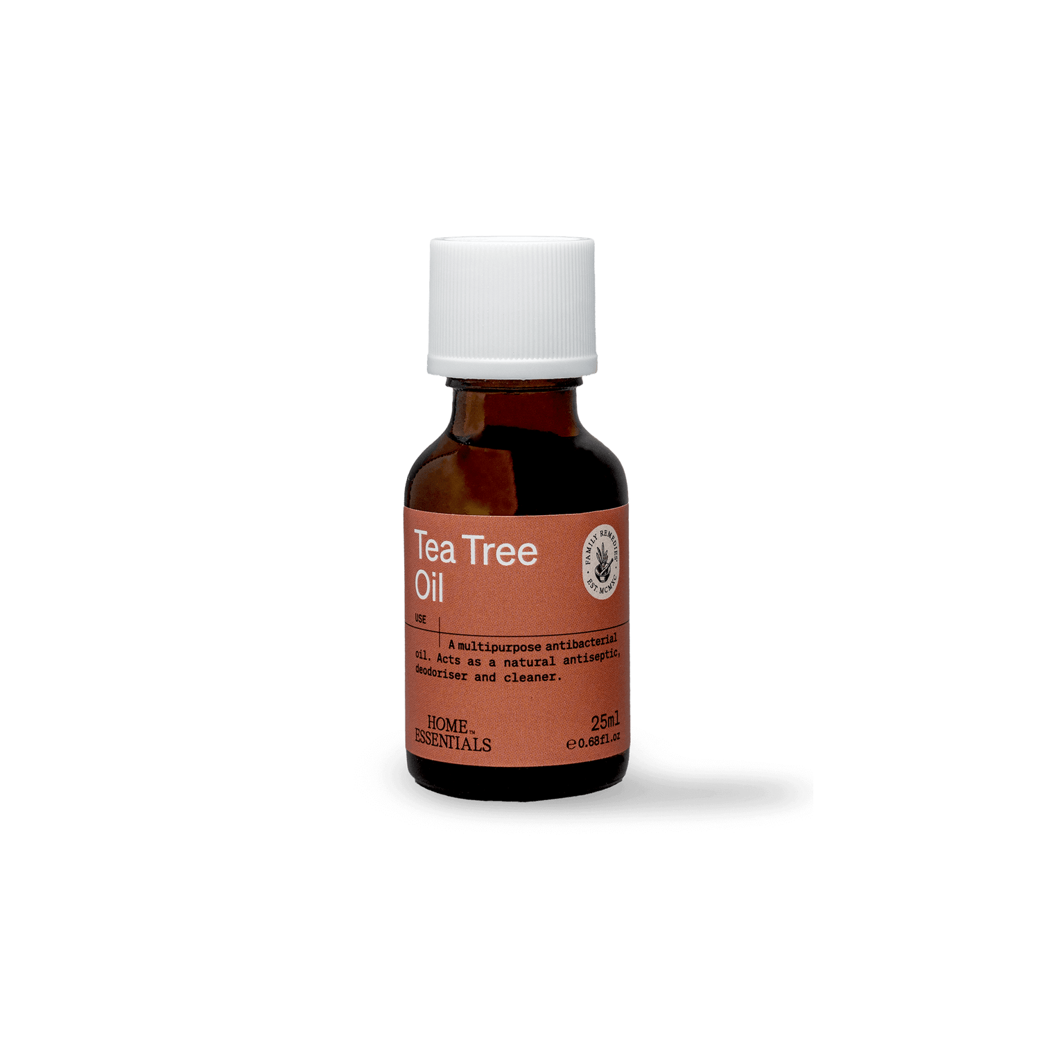 Home Essentials Tea Tree Oil 25 ml acne,antiseptic,antiseptic cream,antiseptic ointment,ANTISEPTIC Tea Tree Oil,as a mouthwash,athlete's foot,deodorising and cleaning,dry itchy scalp,issues,itchy scalp,itchy scalp dry scalp,NATURAL ANTISEPTIC,relief from
