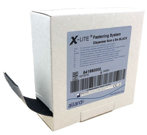X-Lite Thermoplastic Backed Velcro Hook 5CM X 5M