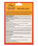 Tiger Balm Red Strong 18g issues,joint pain,Ointment works where it hurts,relief of muscular aches,relief of nasal congestion,Tiger Red Balm