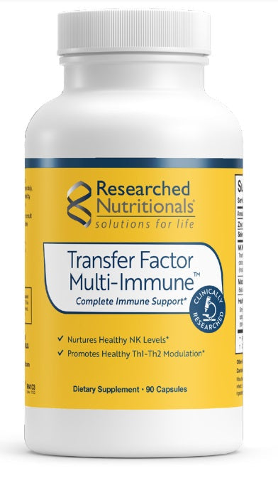 Transfer Factor Multi-Immune 90c daily-use supplement,healthy natural killer cell function,immune support,issues,Multi - Immune,Transfer Factor Multi-Immune
