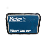 VICTOR First Aid Kit Burn Gel Sachet,Cleansing Wipes,Disposable Gloves,Eye Bandage,first aid kit,First Aid Leaflet,FirstAid,issues,Large,Medical Tape,Non Woven Swabs,Pack of Tissues,Pen & Notebook,Plasters,Plastic Bags,Resuscitation Face Shield,Saline Sol