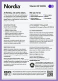 Nordia Vitamin D3 1000IU 14 Pack