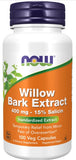 now Willow Bark Extract 400 mg Veg Capsules issues,Salicin,Temporary Relief from Minor Pain of Overexertion,Willow Bark Extract