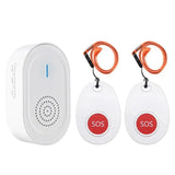 Wireless Rechargeable Caregiver Pager x 2 Call button Pendants Big Button Phones,Care Home Phones with Big Button,Caregiver Pager,Corded Phones,Easyfone,Easyfone 4G Picture Button Cell Phone,Elderly Cell Phone,Elderly Telephony,Emergency Alarm,Pager,Phone
