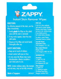 Zappy Instant Stain Remover Wipes