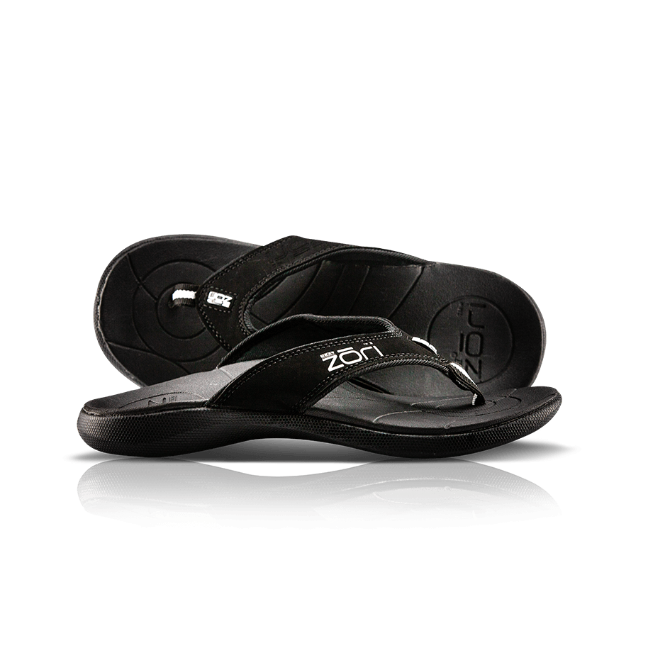 Neat Zori Black Size 5 Orthotic Thong/Sandal Water Resistant, Healthy, and Comfortable issues,zori