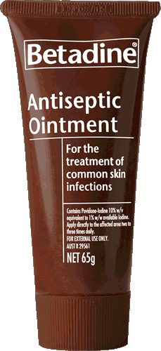 Betadine Antiseptic Ointment 65gm issues