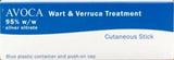 Avoca Wart & Verruca Treatment Kit — Silver Nitrate Caustic Pencil Set