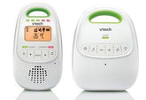 Vtech BM2150 baby monitor with clear sound, lullabies, and temperature sensor for baby care.