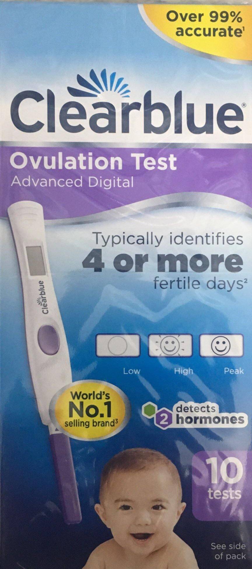 Clearblue Advanced Digital Ovulation Test 10 Tests clearblue,clearblue advanced,issues,ovulation,ovulation test