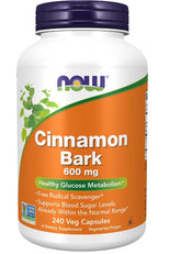 now Cinnamon Bark 600 mg 240 Veg Capsules Cinnamon,issues,Now,Now Products,Now suppl,Now supplements