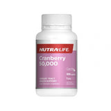 Nutralife Cranberry Bladder Capsules 50,000 for Optimal Urinary Health Bladder Health,Cranberry Extract 50000mg,Nutralife Cranberry Capsules,optimized,Urinary Health Supplements