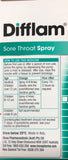 Difflam Throat Spray 30ml - Fast Relief for Sore Throat Pain Difflam Throat Spray,fast acting throat spray,optimized,pain relief spray,sore throat relief,sore throat treatment