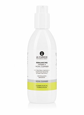 La Clinica Rebalancing Vitamin A Facial Cleanser blemished,effectively cleanse,face and neck area,Facial Cleanser.,hormonally unbalanced skin,issues,luxurious cream cleanser,remove impurities from the skin