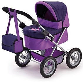 Bayer Dolls Pram Trendy Purple Bayer,bayer dolls,Bayer dolls pram,BAYER DOLLS PRAM TRENDY PURPLE,BAYER DOLLS PRAM XEO GREY,BAYER TRAVEL BED SET,Christmas gift,christmas sale,issues