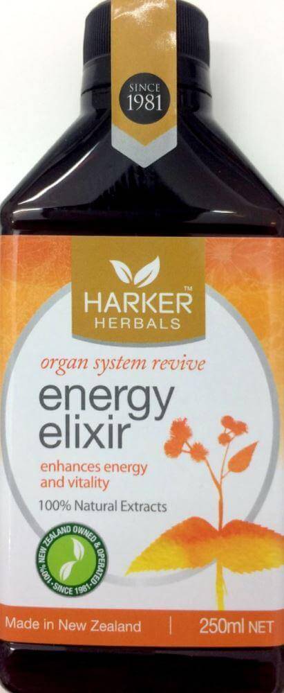 Harker Herbals Energy Elixir 250ml energy elixir,harker herbals energy elixir,issues