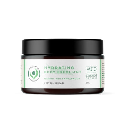 Organic Formulations OF Walnut & Sandalwood Body Exfoliant 200g