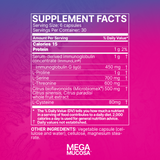 Microbiome Labs MegaMucosa 180 Capsules supplement facts