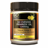 Go Healthy Go Evening Primrose Oil 1000mg 220 Capsules evening,evening primrose oil,go healthy,Go Healthy Go Evening Primrose Oil,health,healthy oils,issues,new zealand,omega 6