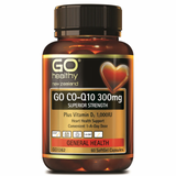 Go Healthy Co Q10 300mg + Vit d3 60 Capsules co q10,coq10,go healthy,Go Healthy Co Q10 300mg + Vit d3,health,issues,new zealand,superior strength support,vitamin D
