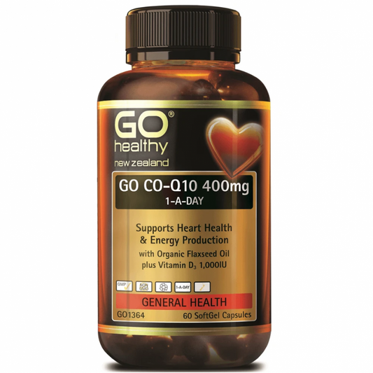 Go Healthy Co-Q10 400MG 60 Capsules