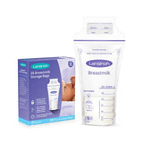 Lansinoh Milk Storage Bags 25pk BPA and BPS free,BREASTMILK STORAGE BAGS,Double seals,freezing breastmilk.,google,ideal for storing,issues,Leak-proof