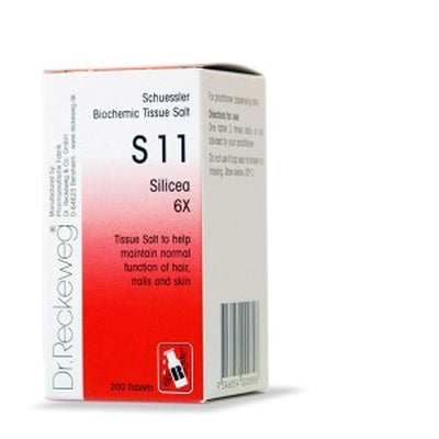 Reckeweg Tissue Salts S11 Silicea 6x 200 tabs
