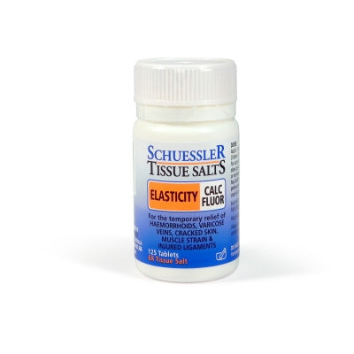 Schuessler Calc Fluor (1. Elasticity) 125 tabs