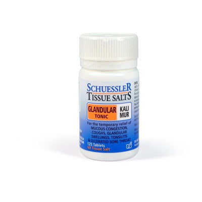 Schuessler Kali Mur (5. Glandular Tonic) 125 tabs