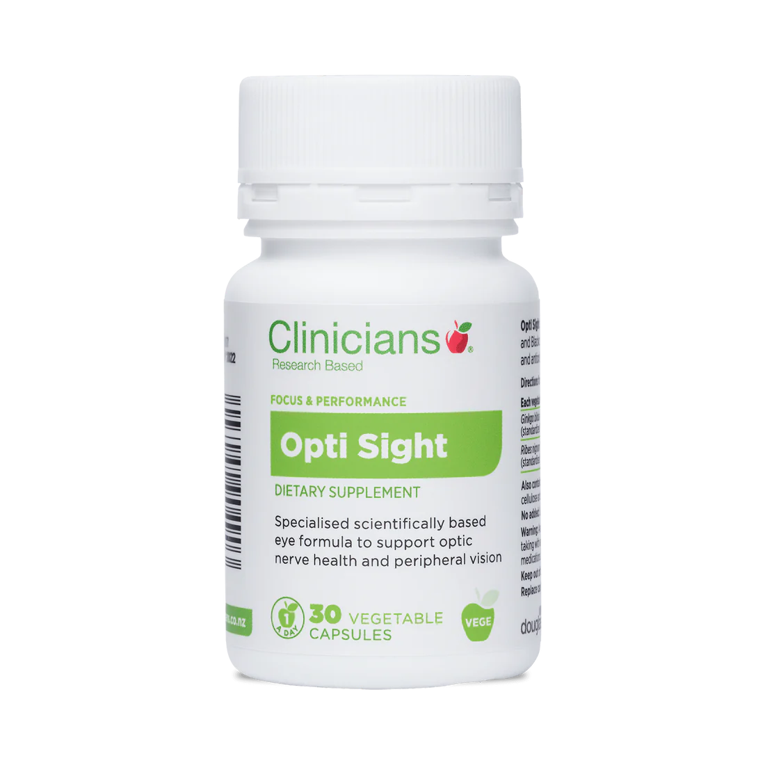 Clinicians opti Sight 30 Caps issues,opti,opti sight,optisight