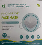 Face Mask KN95 20 pack face mask,ffp2,issues,kn95,mask,masks,n95