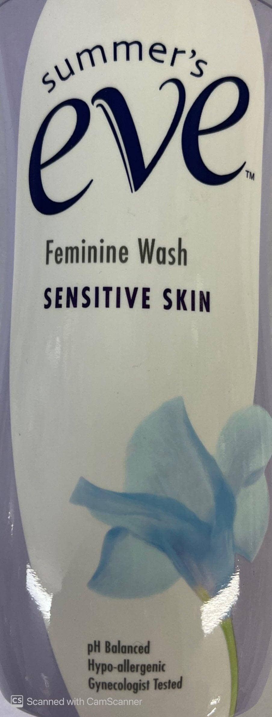 Summer’s Eve feminine wash sensitive skin 237 ml feminine,issues,sensitive,wash