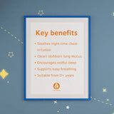 Kiwiherb Children's Goodnight Chest Syrup Calms tickly airways,Chest Care,chest syrup,Children's Goodnight Chest Syrup,Dry Chest Agitation,Encourages Restful Sleep,Goodnight Chest Syrup,issues,lung mucus,restful sleep,Soothes repeated,stubborn lung mucus,