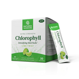 Nature's Sunshine Chlorophyll Stick Pack absorption of pollutants,balance the gut,blend of chlorophyllin,brain cognition gut health mood,Chlorophyll,Chlorophyll Stick Pack,Chlorophyll Travel Pack,deodorizes the body,detox,Digestion gut health,Digestion gu
