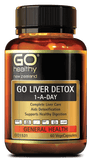Go Healthy Go Liver Detox 1-A-Day 60 Capsules go healthy,go liver,issues,liver,liver detox,milk thistle