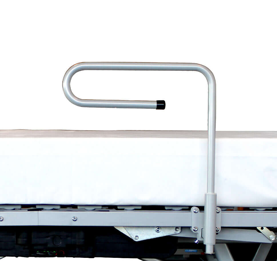 bock® swing-away side support rail bed,bed mat,bed support,bock,cubro adjustable bed cradle,cubro bed cradle,issues,overbed,support rail,swing away support,swing away support rail